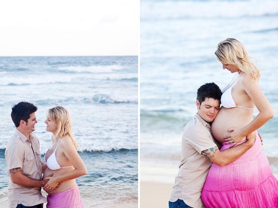 Hawaii Beach Photos, maternity photography 